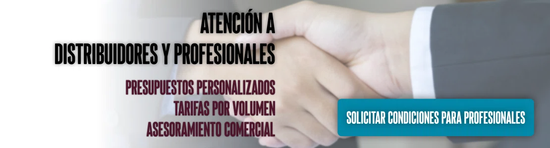 Banner Distribuidores y Profesionales