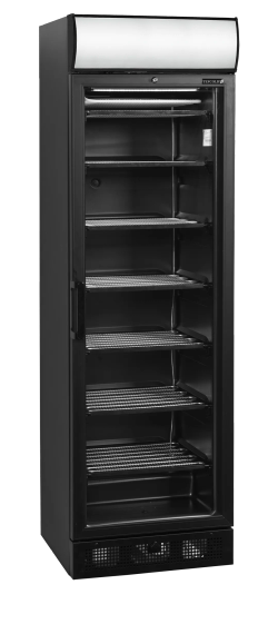 CONGELADOR EXPOSITOR 270L NEGRO TEFCOLD