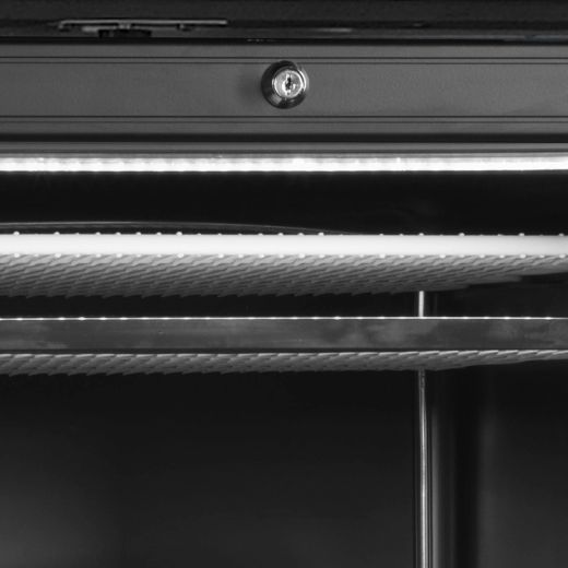 CONGELADOR EXPOSITOR 270L NEGRO TEFCOLD