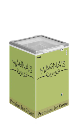 CONGELADOR PARA HELADOS COMPACTO 105L TEFCOLD