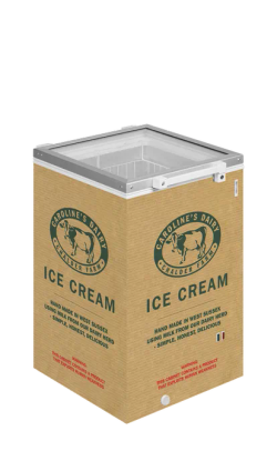 CONGELADOR PARA HELADOS COMPACTO 105L TEFCOLD