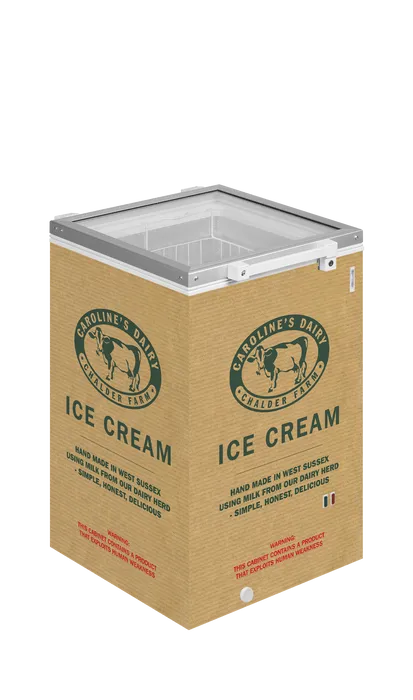 CONGELADOR PARA HELADOS COMPACTO 105L TEFCOLD