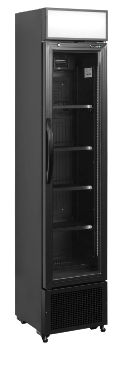 ENFRIADOR DE BOTELLAS NEGRO 114L TEFCOLD