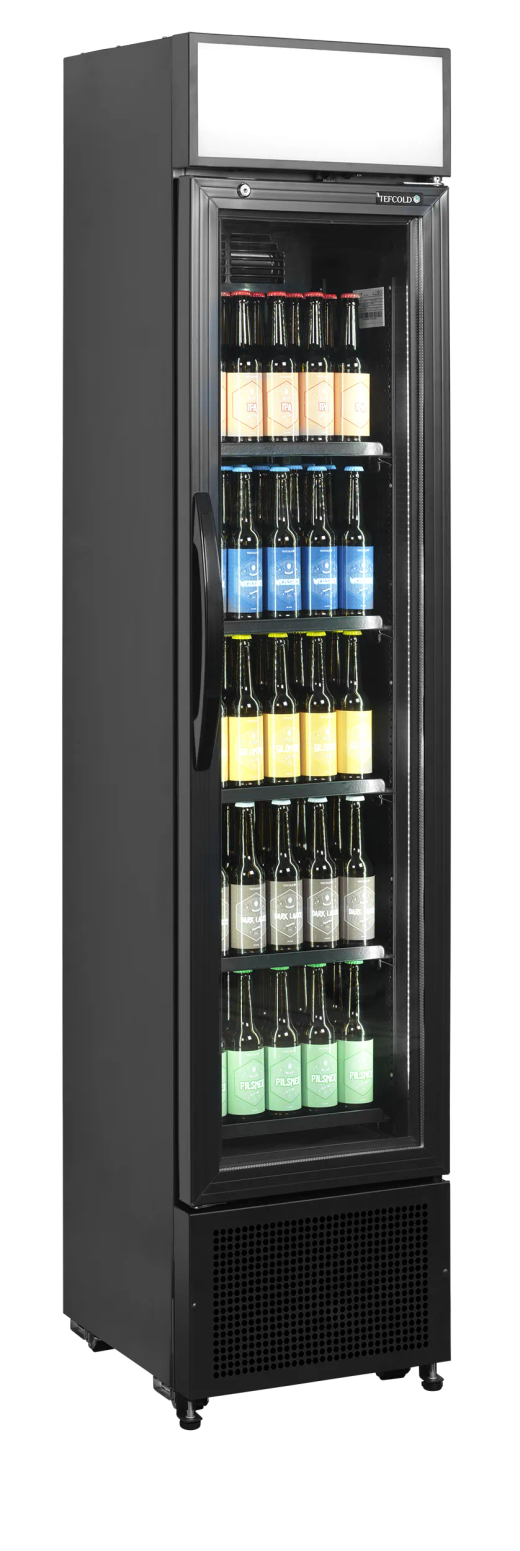 ENFRIADOR DE BOTELLAS NEGRO 114L TEFCOLD