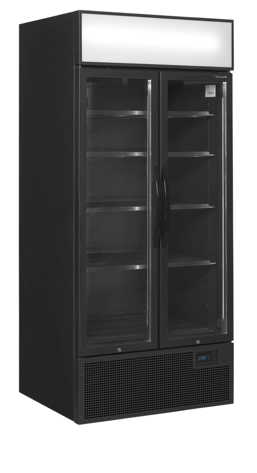 Expositor refrigerado color negro