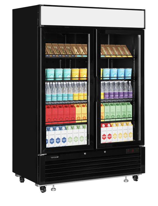 EXPOSITOR MURAL REFRIGERADO 922 L NEGRO TEFCOLD