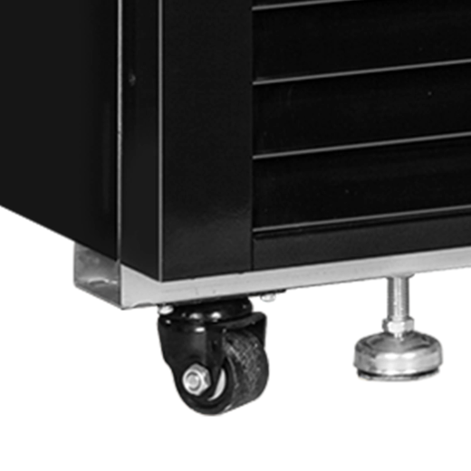 EXPOSITOR MURAL REFRIGERADO 922 L NEGRO TEFCOLD