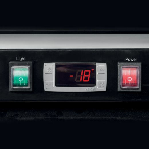 EXPOSITOR MURAL REFRIGERADO 922 L NEGRO TEFCOLD