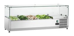 Frigorífico con puerta de crist. 302L WB