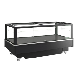 ISLA DUAL PARA VENTA POR IMPULSO 427L NEGRA TEFCOLD