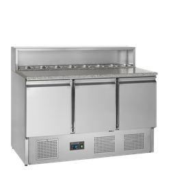 Mesa fría de pizza GN1/1