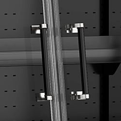 REFRIGERADOR MURAL SUPERMERCADO 270L NEGRO TEFCOLD