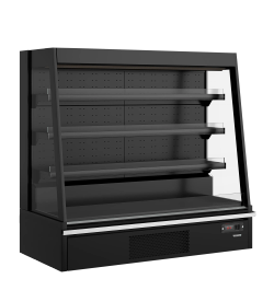 REFRIGERADOR MURAL SUPERMERCADO 360L NEGRO TEFCOLD