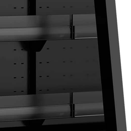 REFRIGERADOR MURAL SUPERMERCADO 360L NEGRO TEFCOLD