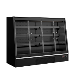 REFRIGERADOR MURAL SUPERMERCADO 540L NEGRO TEFCOLD
