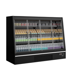 REFRIGERADOR MURAL SUPERMERCADO 540L NEGRO TEFCOLD