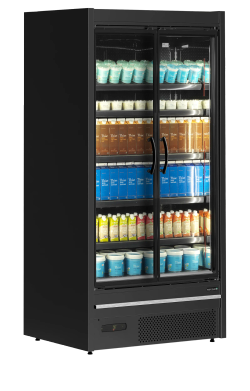 REFRIGERADOR MURAL SUPERMERCADO 555L NEGRO TEFCOLD