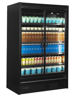 REFRIGERADOR MURAL SUPERMERCADO 740L NEGRO TEFCOLD