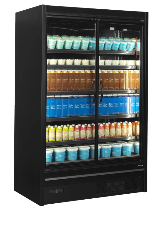 REFRIGERADOR MURAL SUPERMERCADO 740L NEGRO TEFCOLD