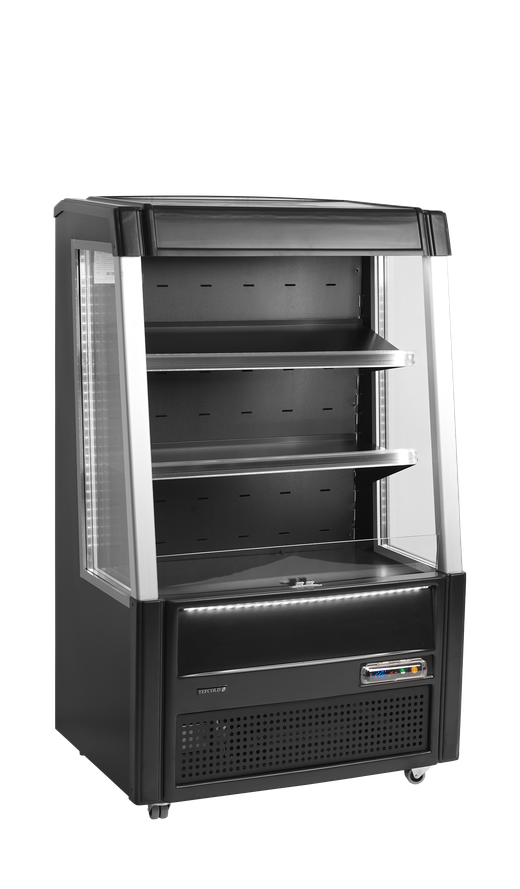 Refrigerador para la venta por impulso color negro