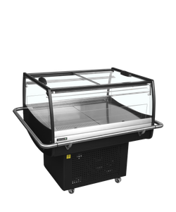 Refrigerador para la venta por impulso color negro