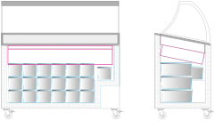 VITRINA HELADOS TEFCOLD IC402SCE-SO