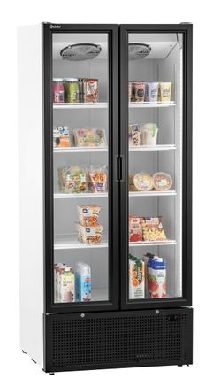 Vitrina refrigerada 2/1 GN, plana