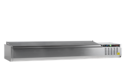 Vitrina refrigerada sobre encimera GN1/3
