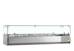 Vitrina refrigerada sobre encimera GN1/3