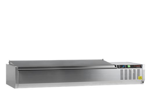 Vitrina refrigerada sobre encimera GN1/4
