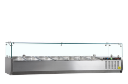 Vitrina refrigerada sobre encimera GN1/4