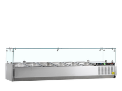 Vitrina refrigerada sobre encimera GN1/4