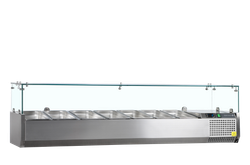 Vitrina refrigerada sobre encimera GN1/4