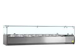 Vitrina refrigerada sobre encimera GN1/4
