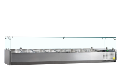 Vitrina refrigerada sobre encimera GN1/4