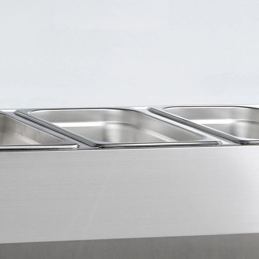 Vitrina refrigerada sobre encimera GN1/4