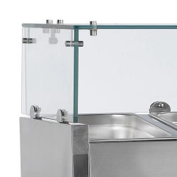 Vitrina refrigerada sobre encimera GN1/4